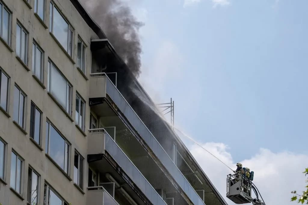 Többen meghaltak egy antwerpeni épülettűzben
