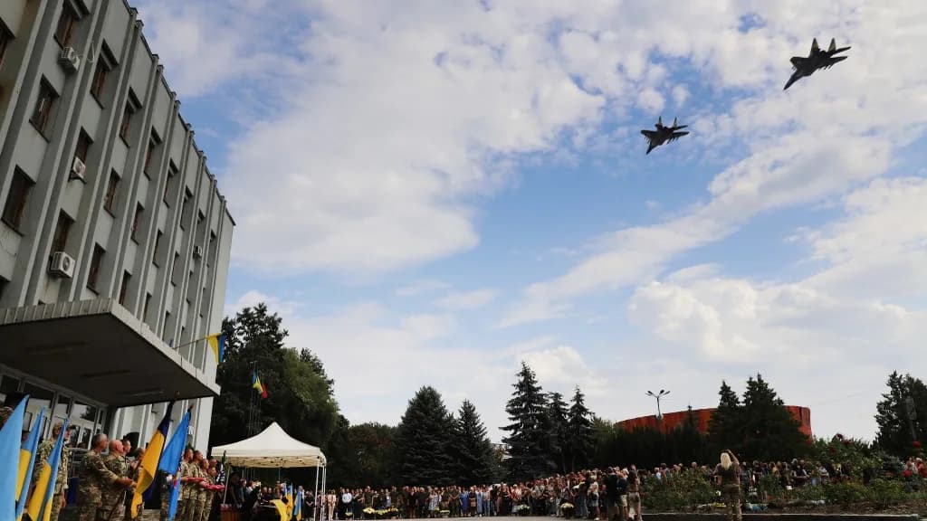 Lezuhant az ukrán légierő egyik MiG-29-es vadászgépe Odessza régióban