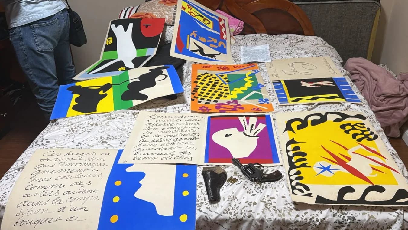 A brazil rendőrség visszaszerezte az ellopott Matisse-műveket