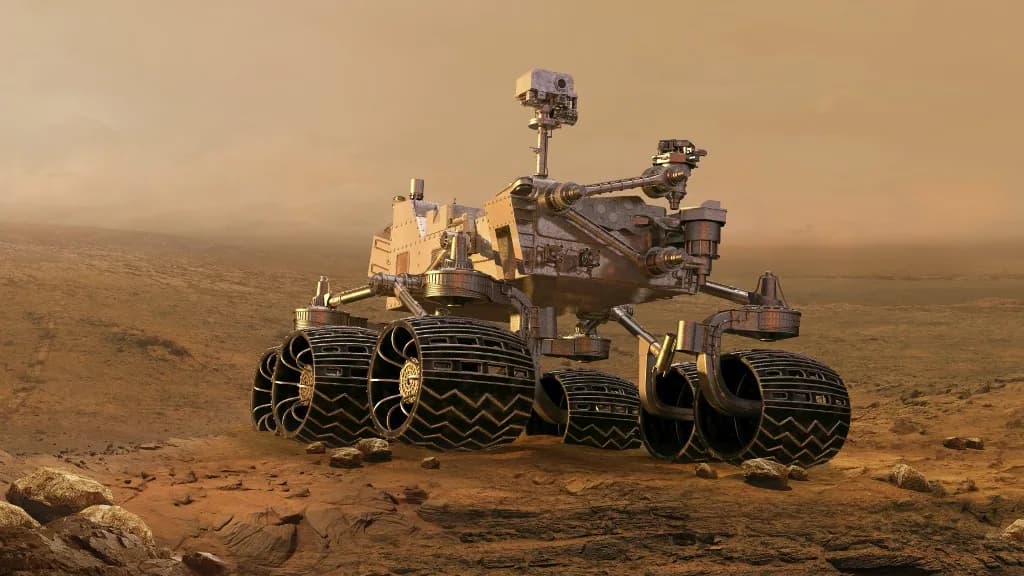Elképesztő marsi tájat örökített meg a NASA marsjárója