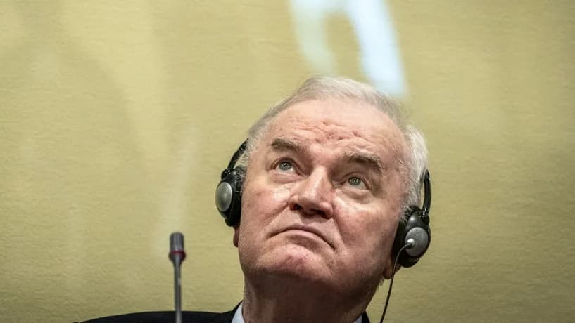 Meghalt a háborús bűnök miatt életfogytiglani börtönbüntetésre ítélt Ratko Mladic