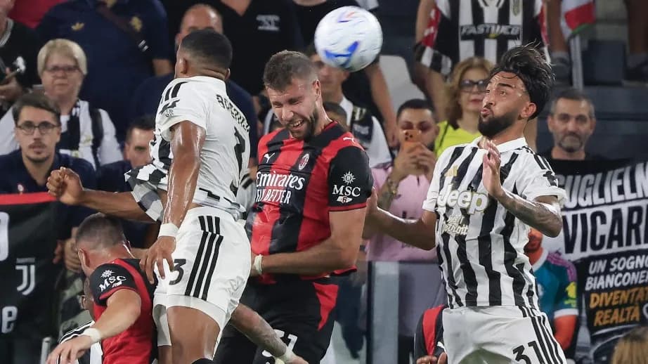 A Juventus a hajrában egyenlített a Milan elleni rangadón