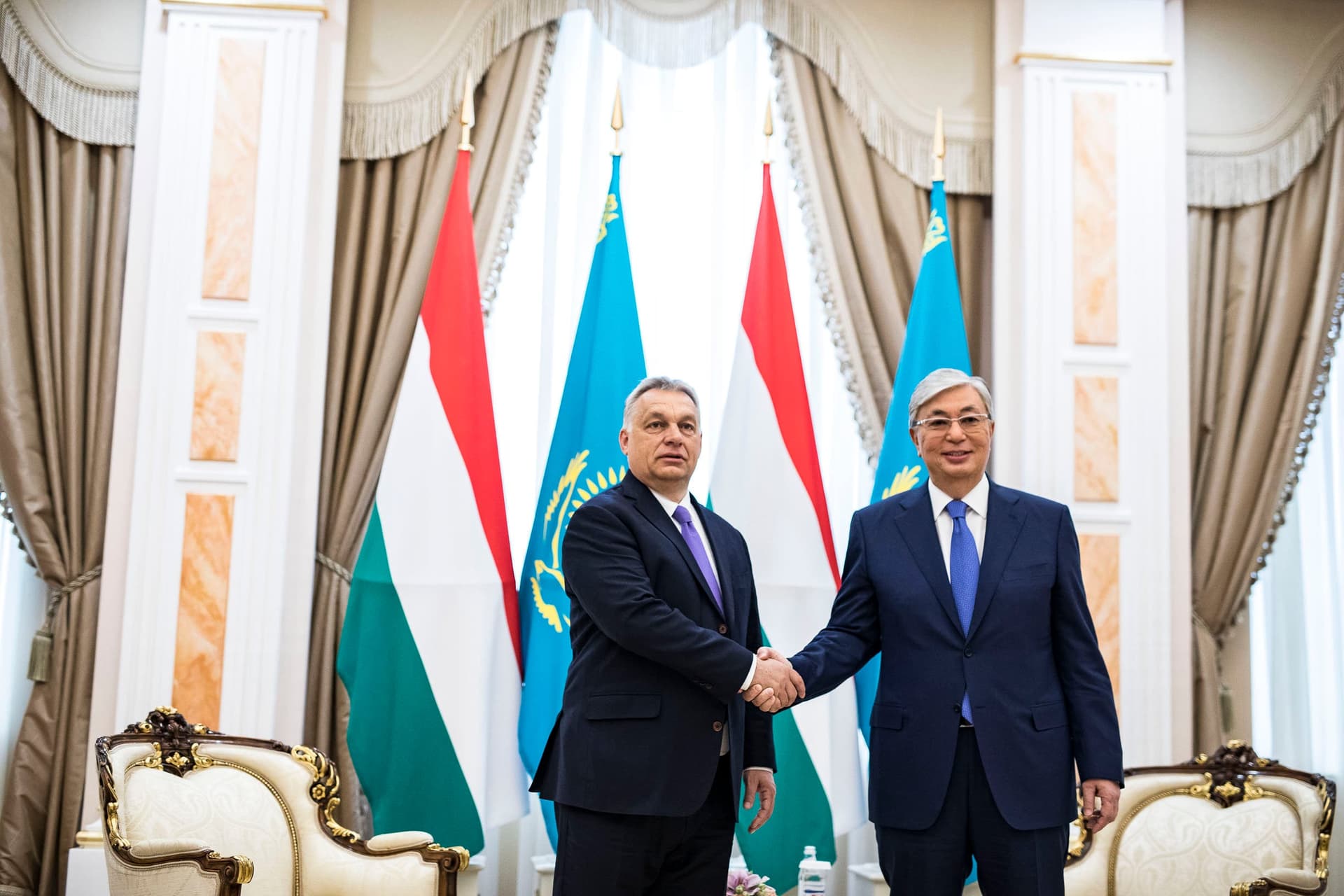 Orbán Viktor Kazahsztánban