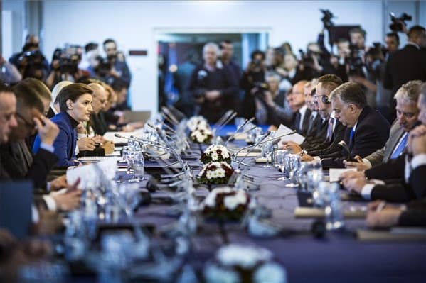 Orbán Viktor a szerb és a magyar kormány ötödik csúcstalálkozóján