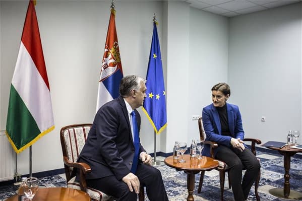 Orbán Viktor a szerb és a magyar kormány ötödik csúcstalálkozóján