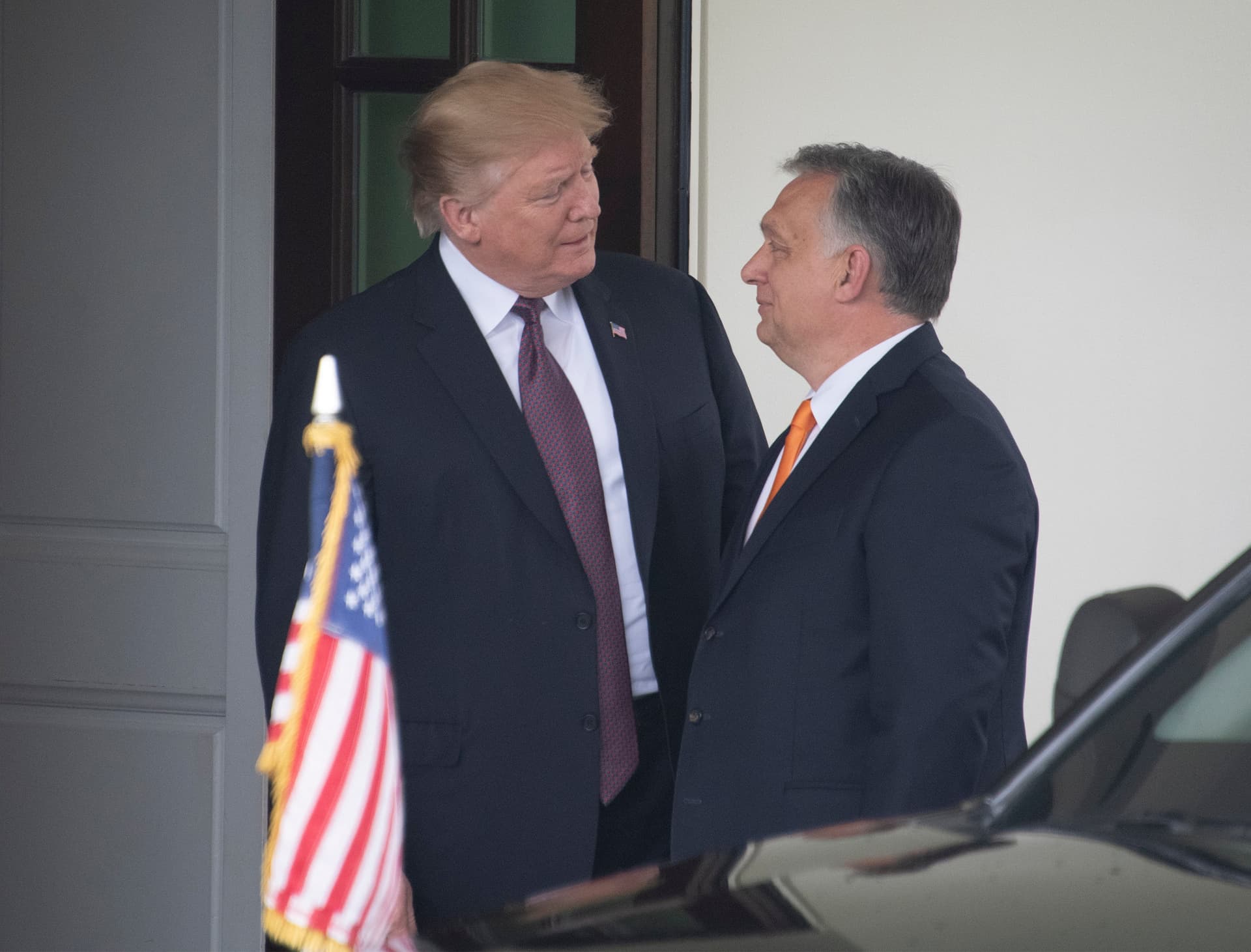 Orbán Viktor és Donald Trump találkozója