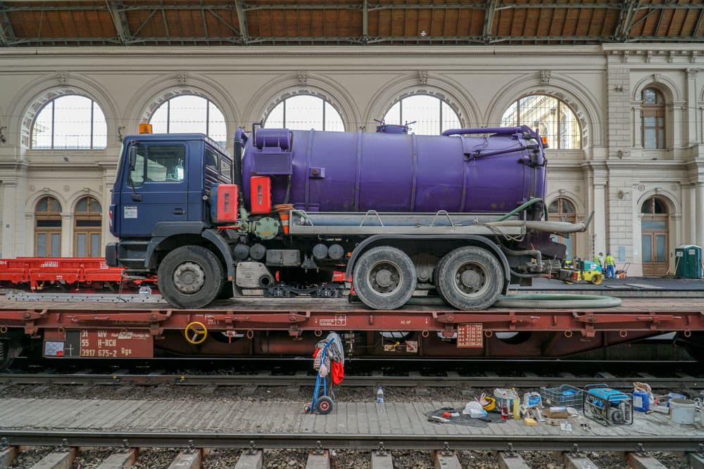 Karbantartási munkálatok a Keleti pályaudvaron