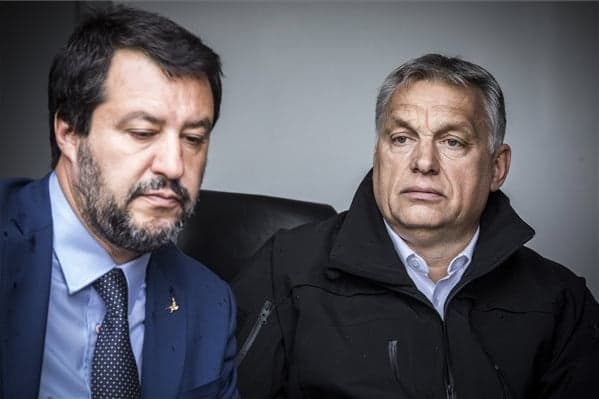 Orbán Viktor és Matteo Salvini