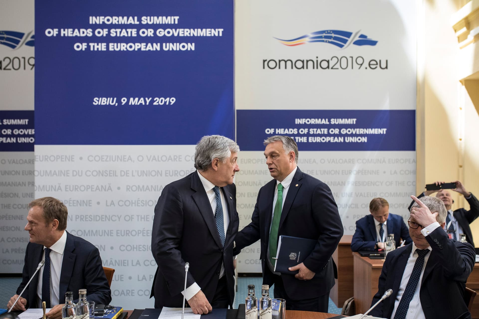 EU-csúcs: Orbán Viktor Nagyszebenben