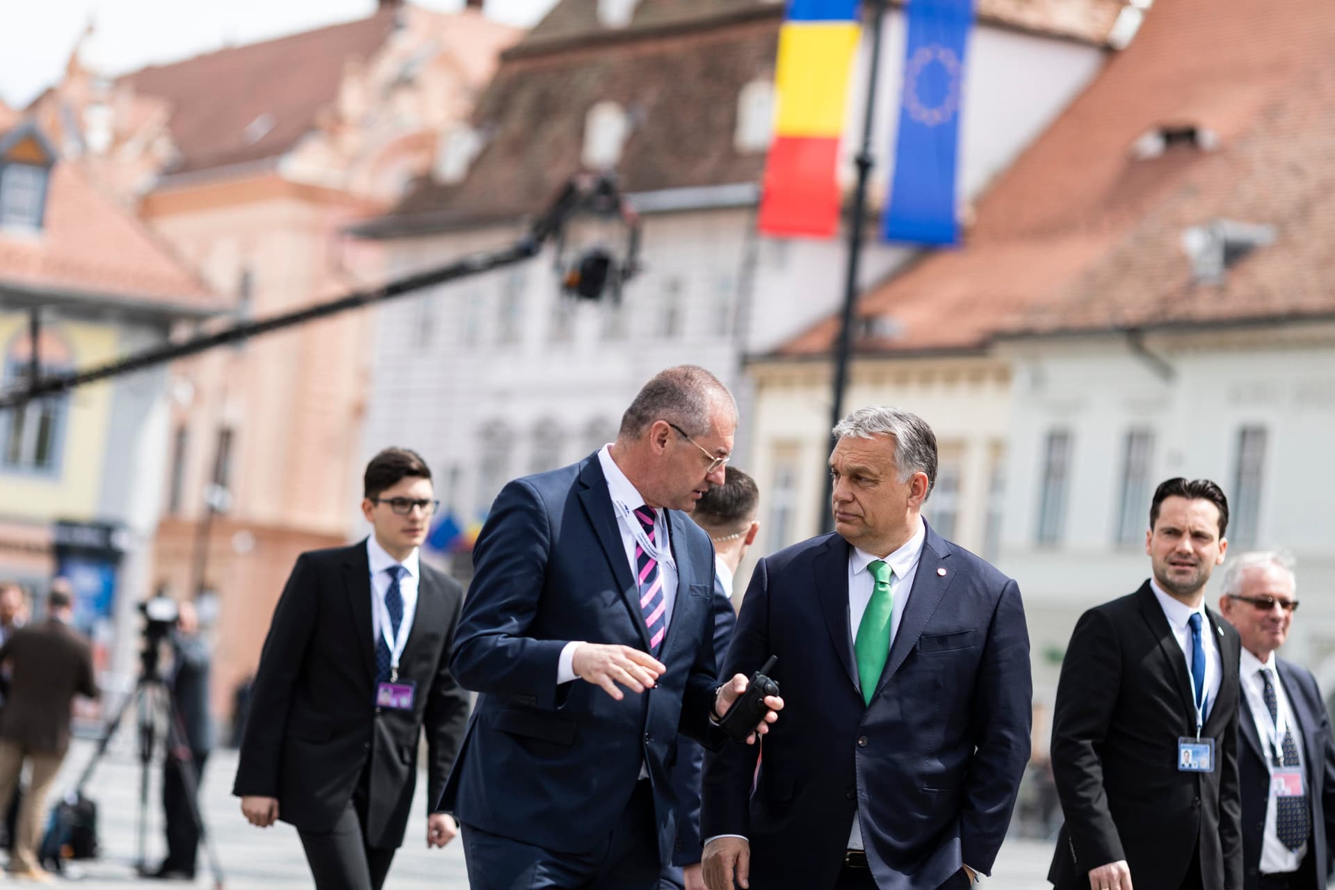 EU-csúcs: Orbán Viktor Nagyszebenben