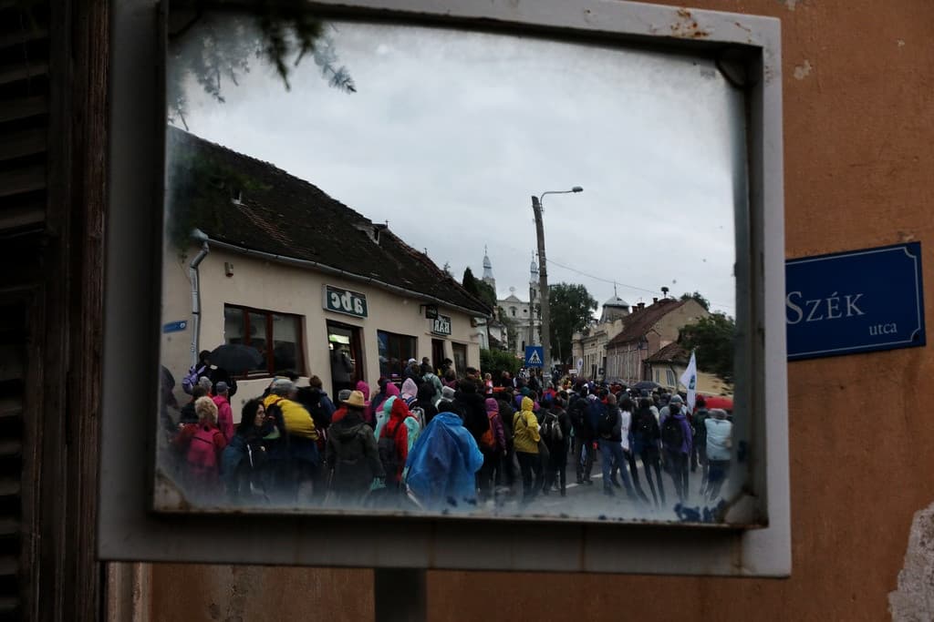 Szombat reggel Csíksomlyó