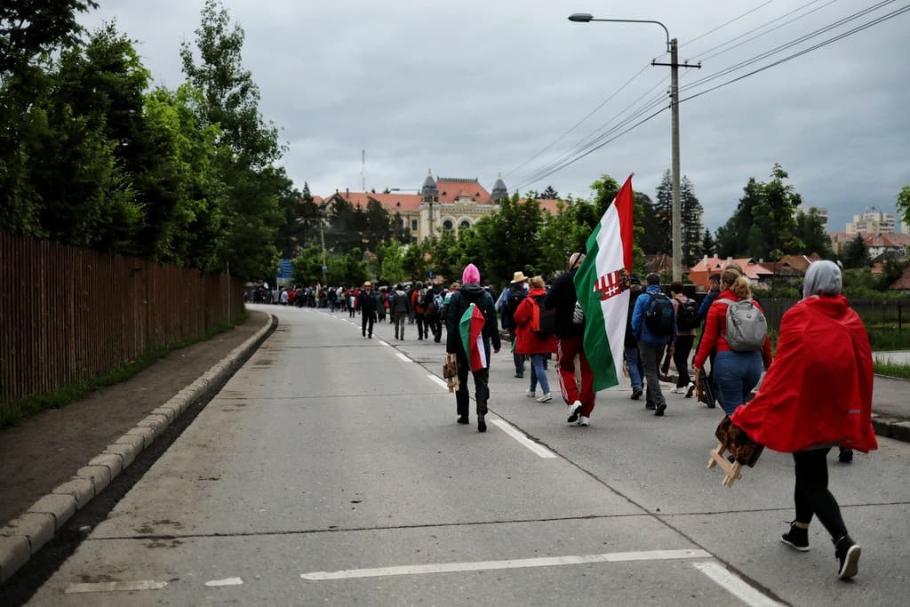 Szombat reggel Csíksomlyó