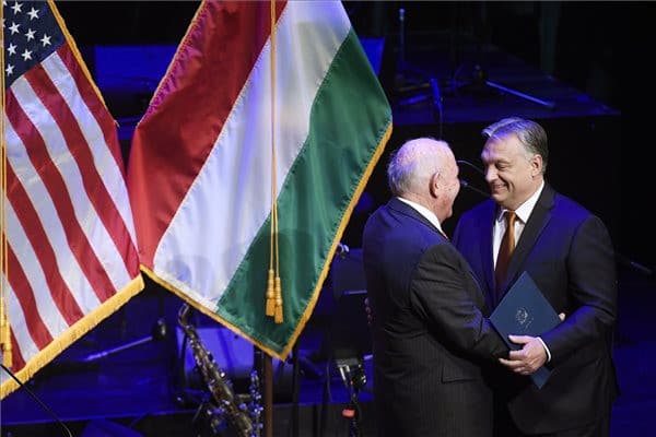 Orbán Viktor az Egyesült Államok nemzeti ünnepén