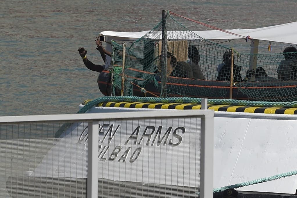 Mintegy 170 migránst vett a fedélzetére a héten az Open Arms hajó