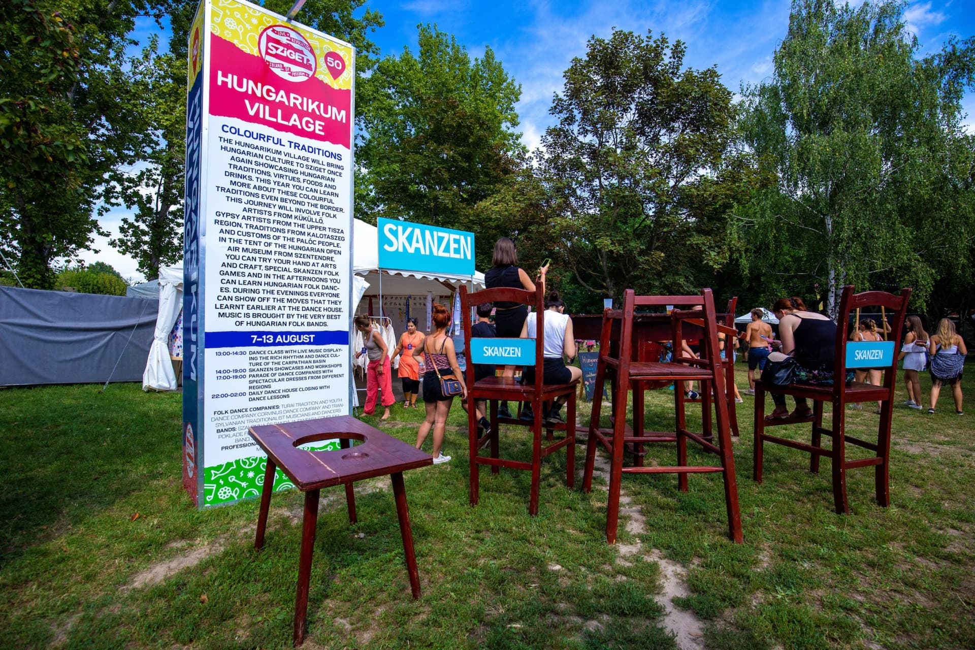 Bejártuk a Sziget magyar helyszíneit