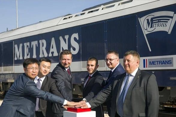 Elindult a METRANS csoport Budapestről Kínába tartó első konténervonata