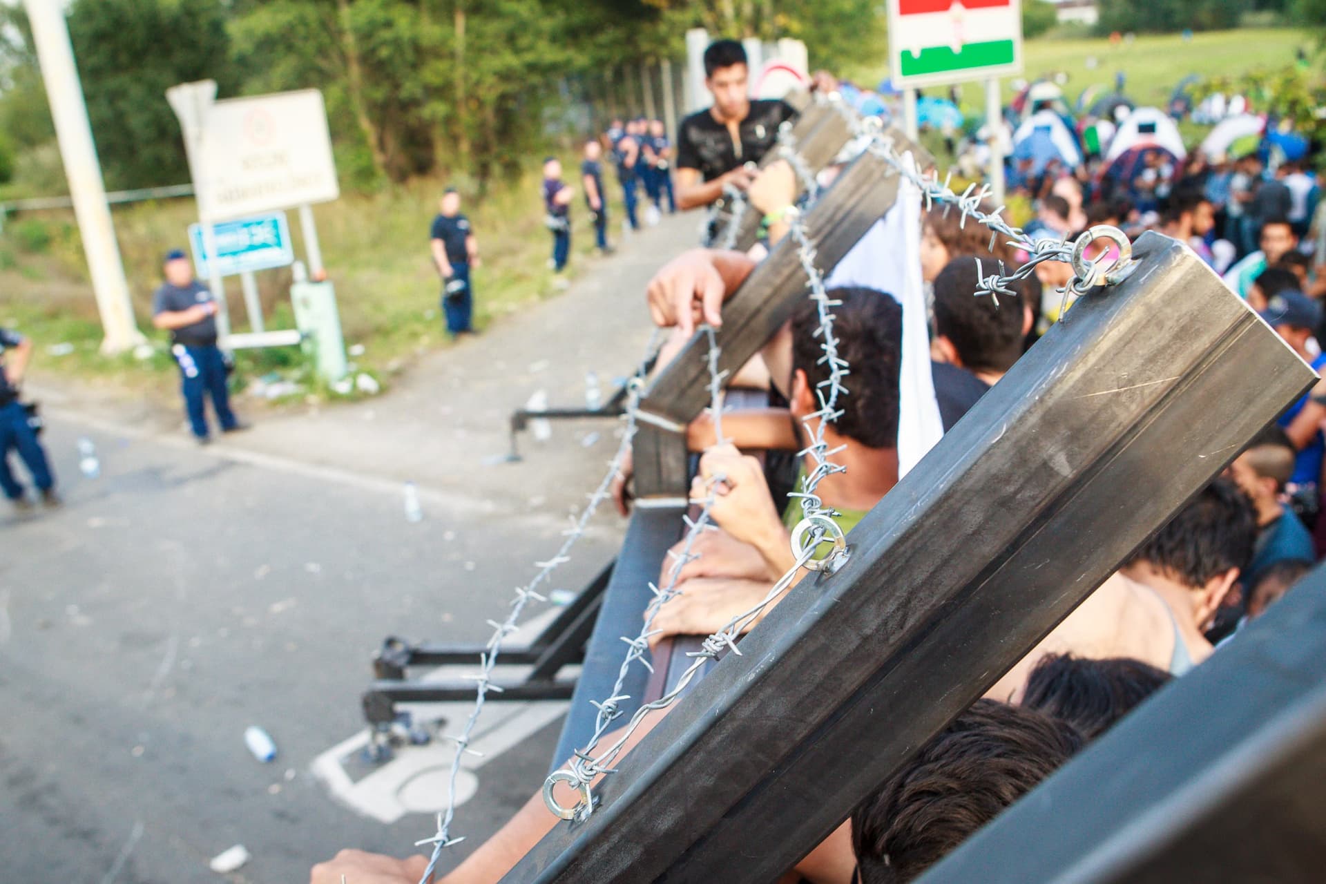 Röszkei határzár 2015 HR