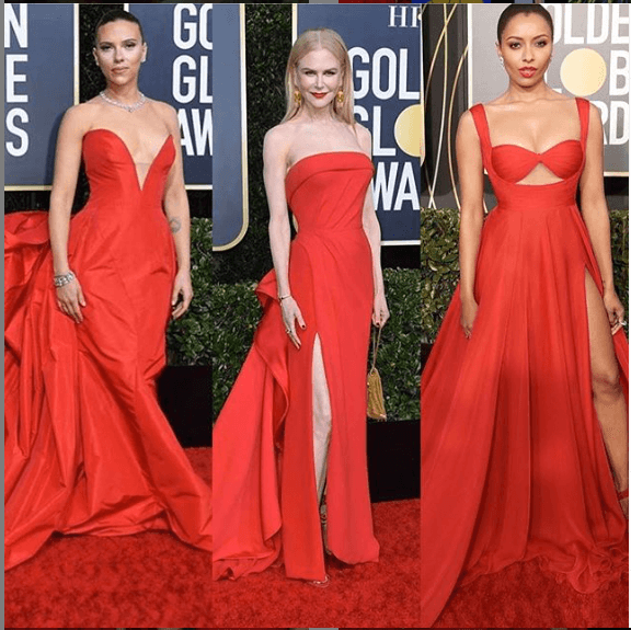 Golden Globe piros