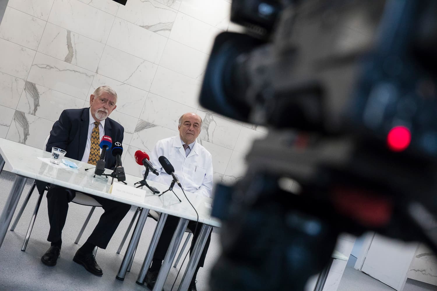 Kásler Miklós a Korányi kórházban