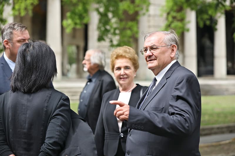 Fekete György temetése