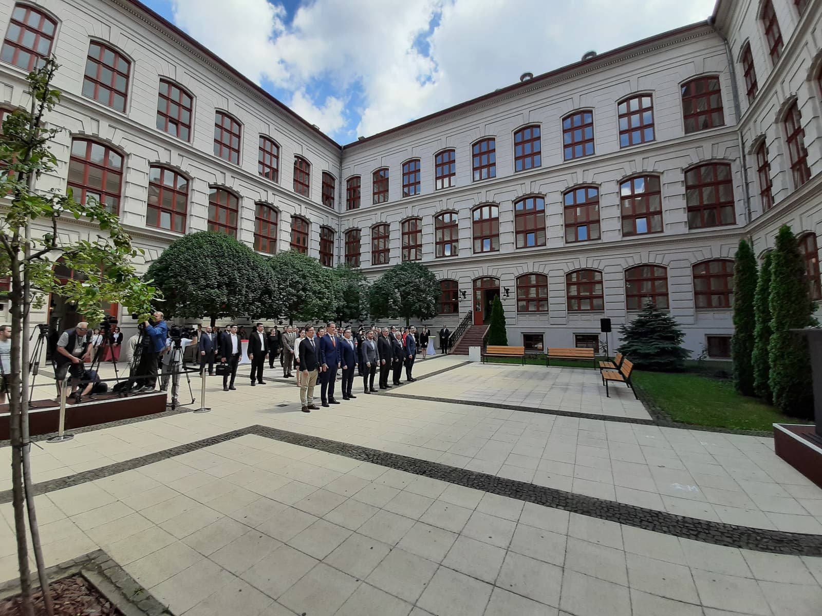 A Ludovika Szárnyépület átadója
