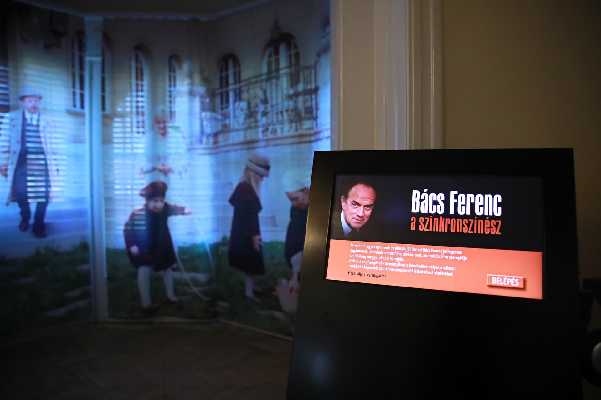 Bács Ferenc emlékkiállítás nyílt a Bajor Gizi Színészmúzeumban