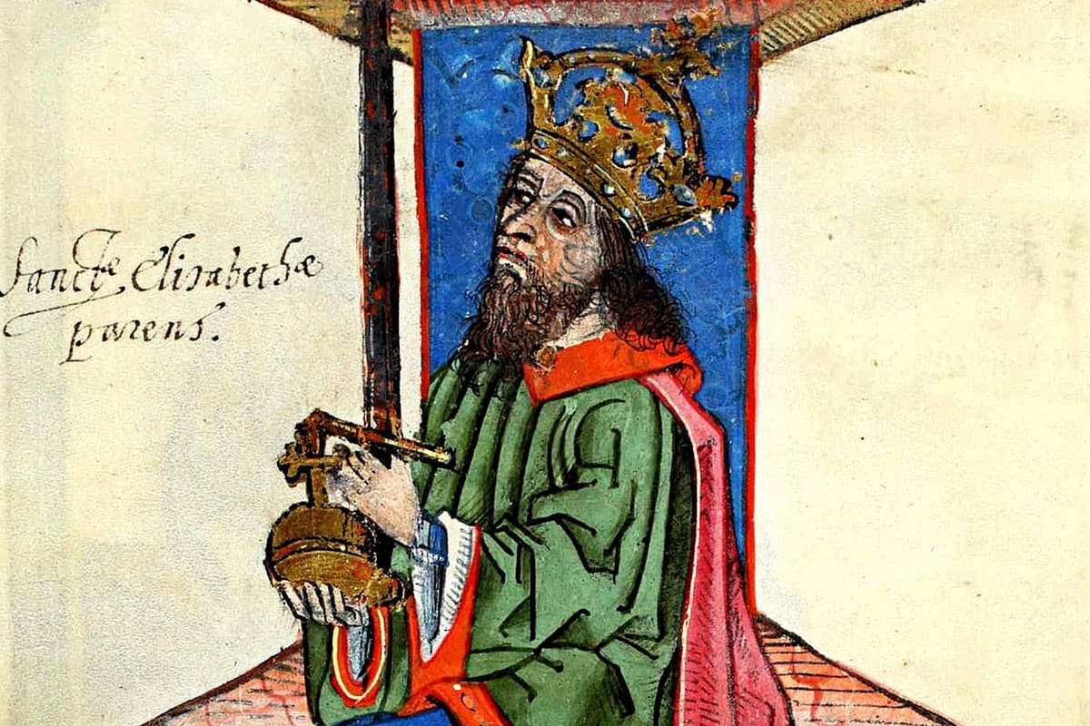 II. András király kései házassága