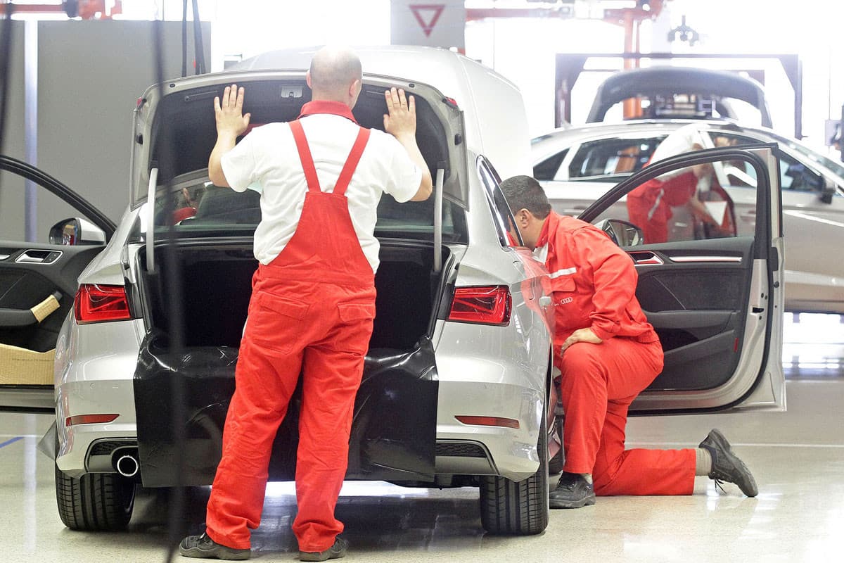 Nagy Márton fogadta az Audi vezetőségét