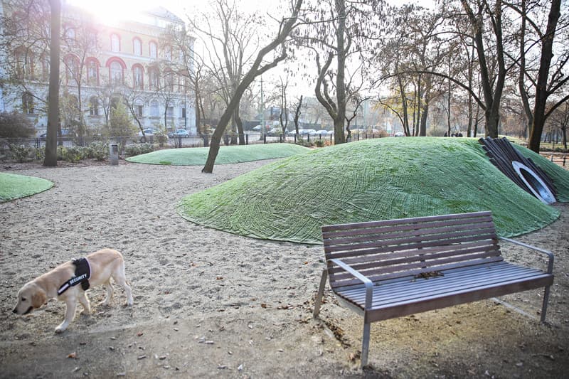 Liget Botanikus Kert, Futókör, Kutyás park