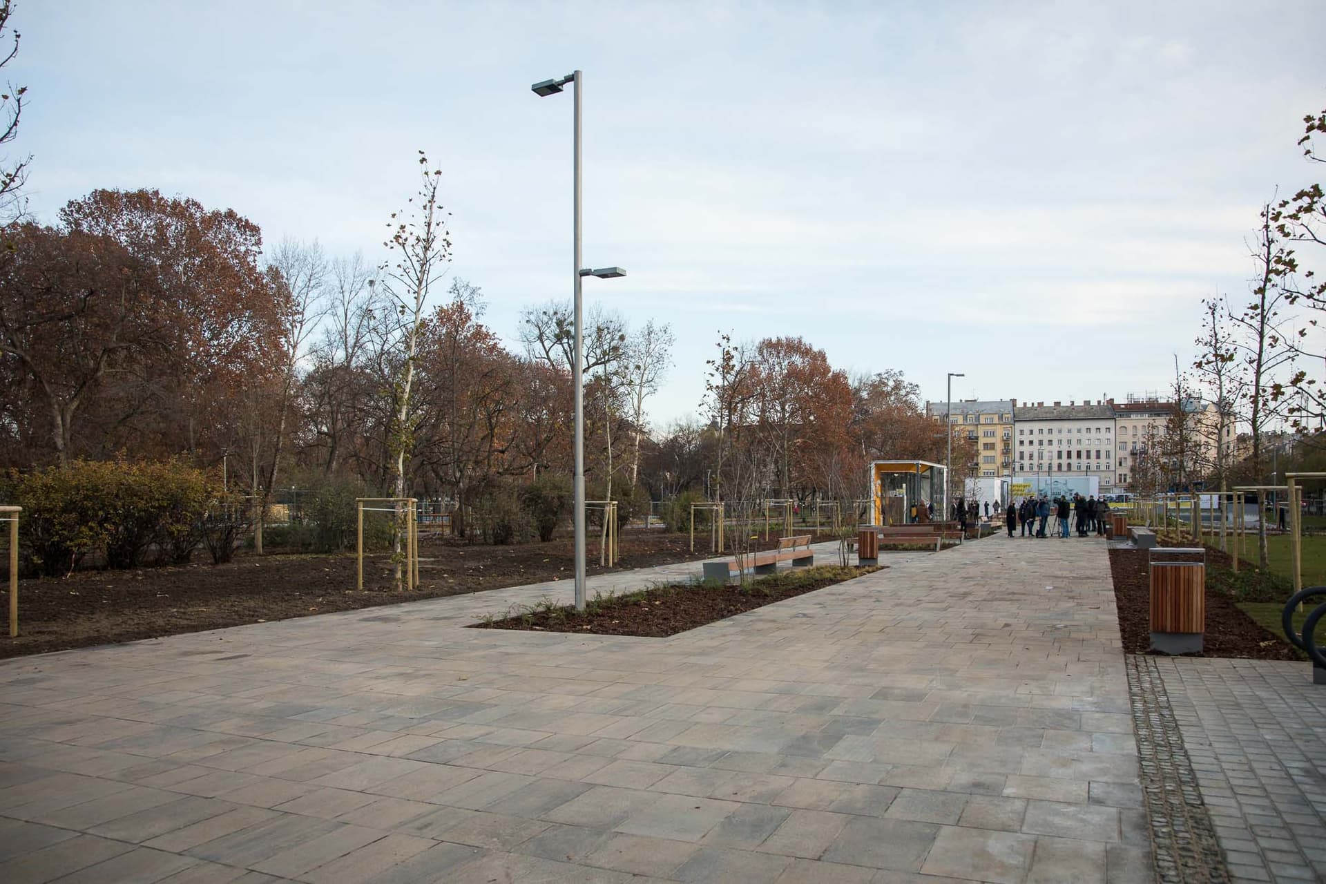 Városliget, Liget, Mélygarázs