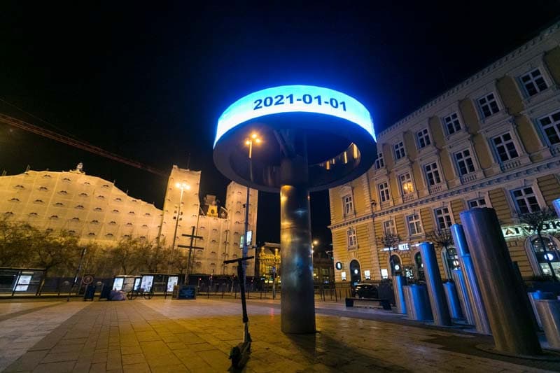 Óévbúcsúztatás a járvány árnyékában