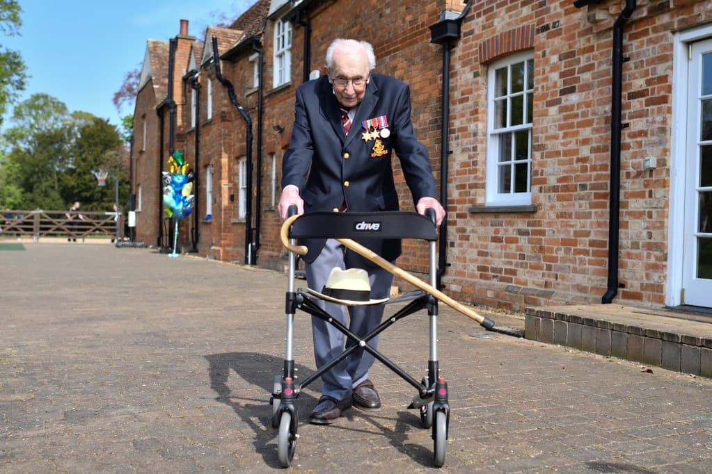 Kórházban ápolják a brit veteránt