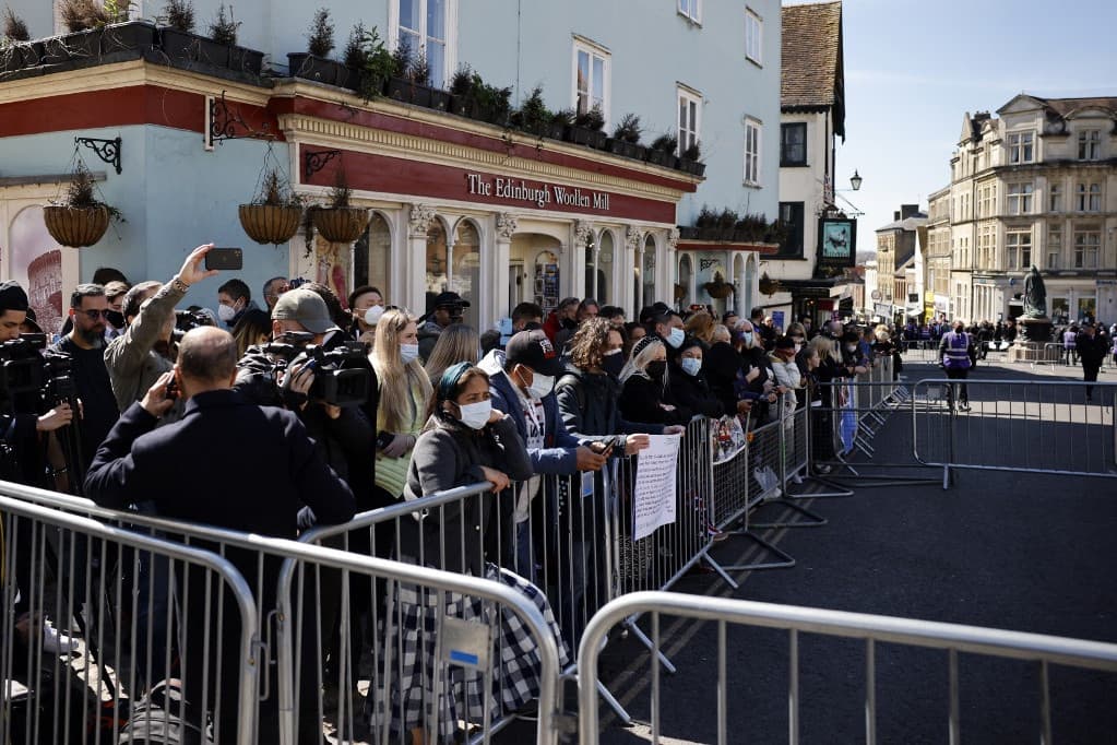 Fülöp herceg temetése