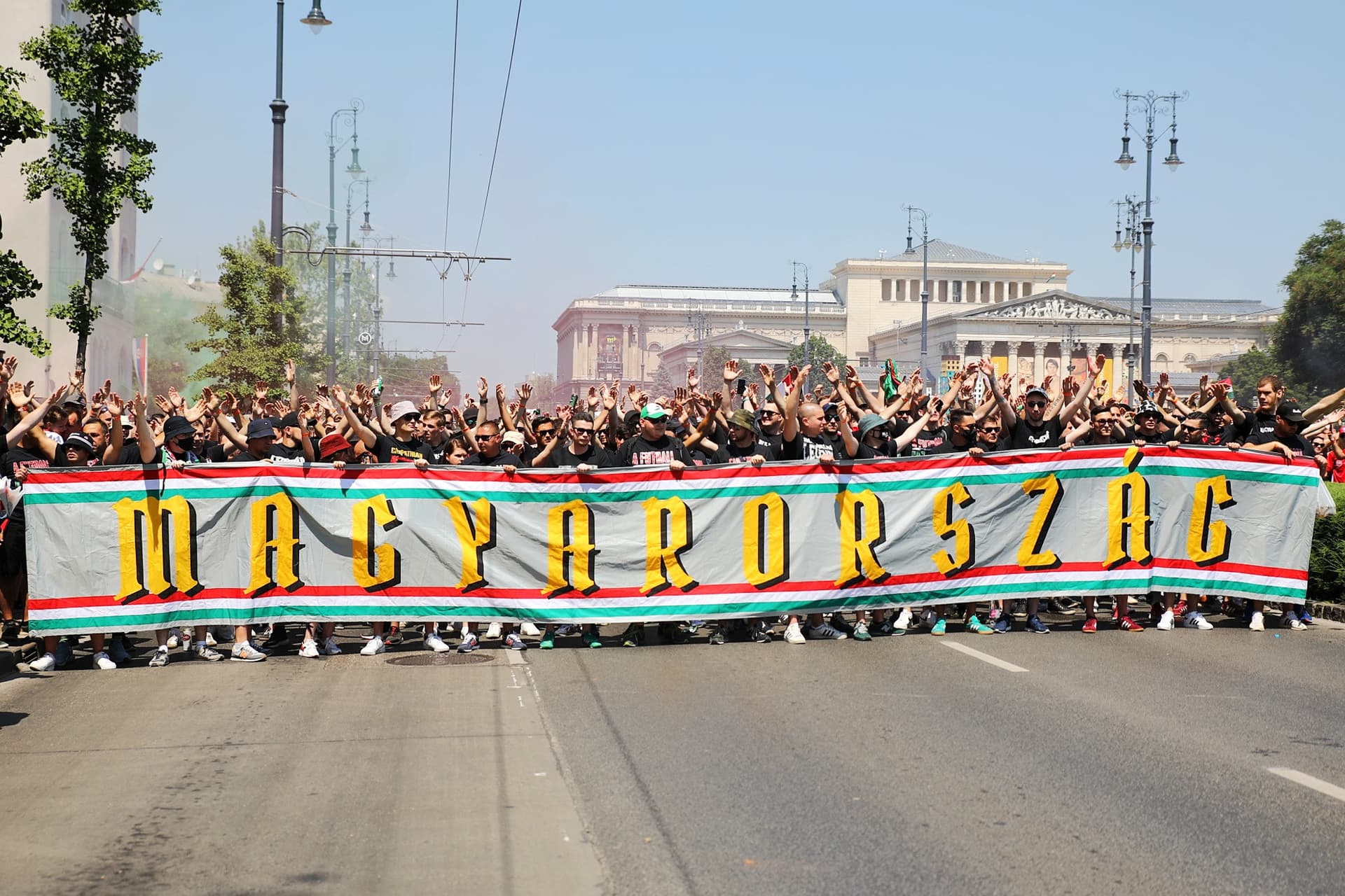 Magyarország - Franciaország, szurkolók