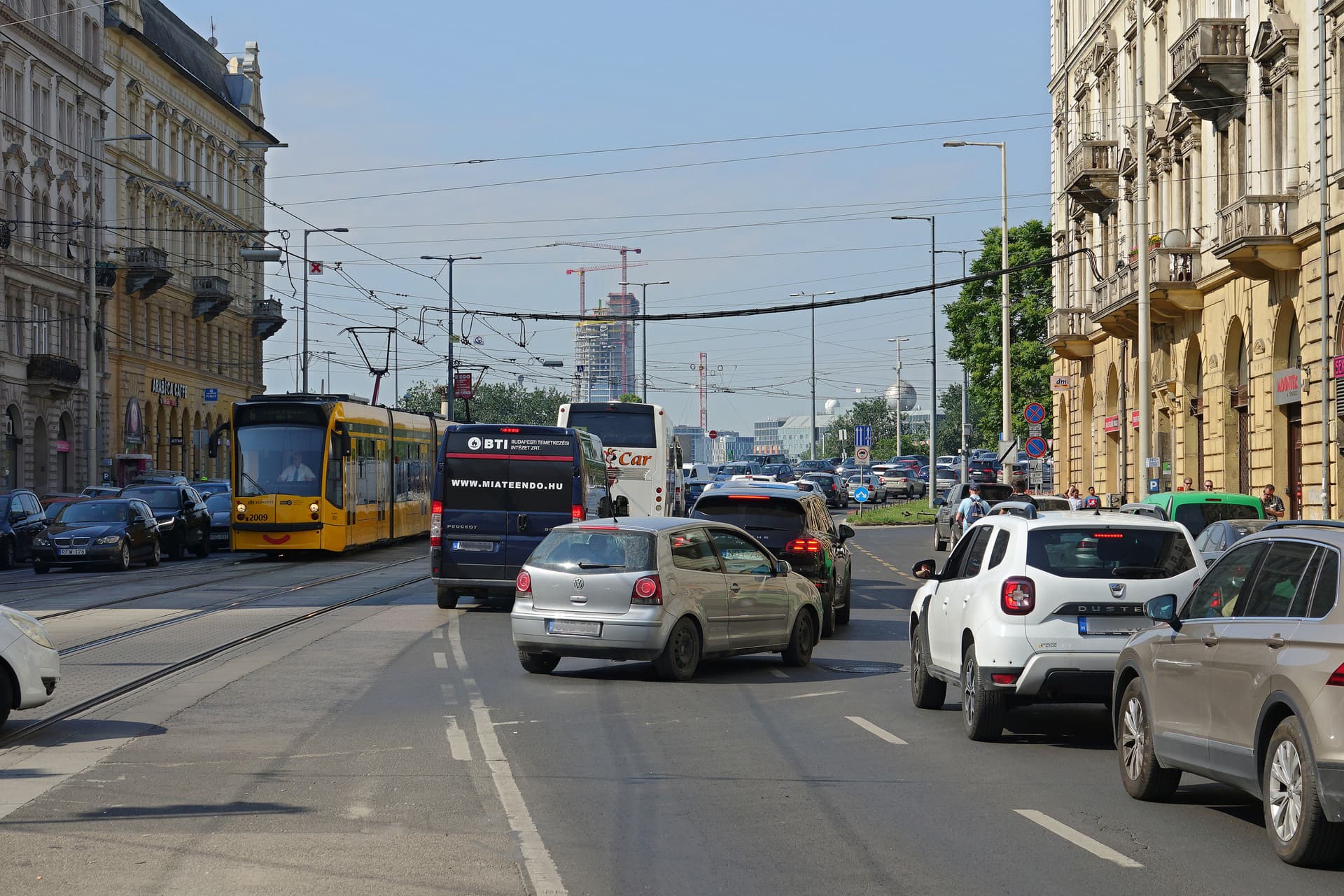Belvárosi dugó - Karácsony