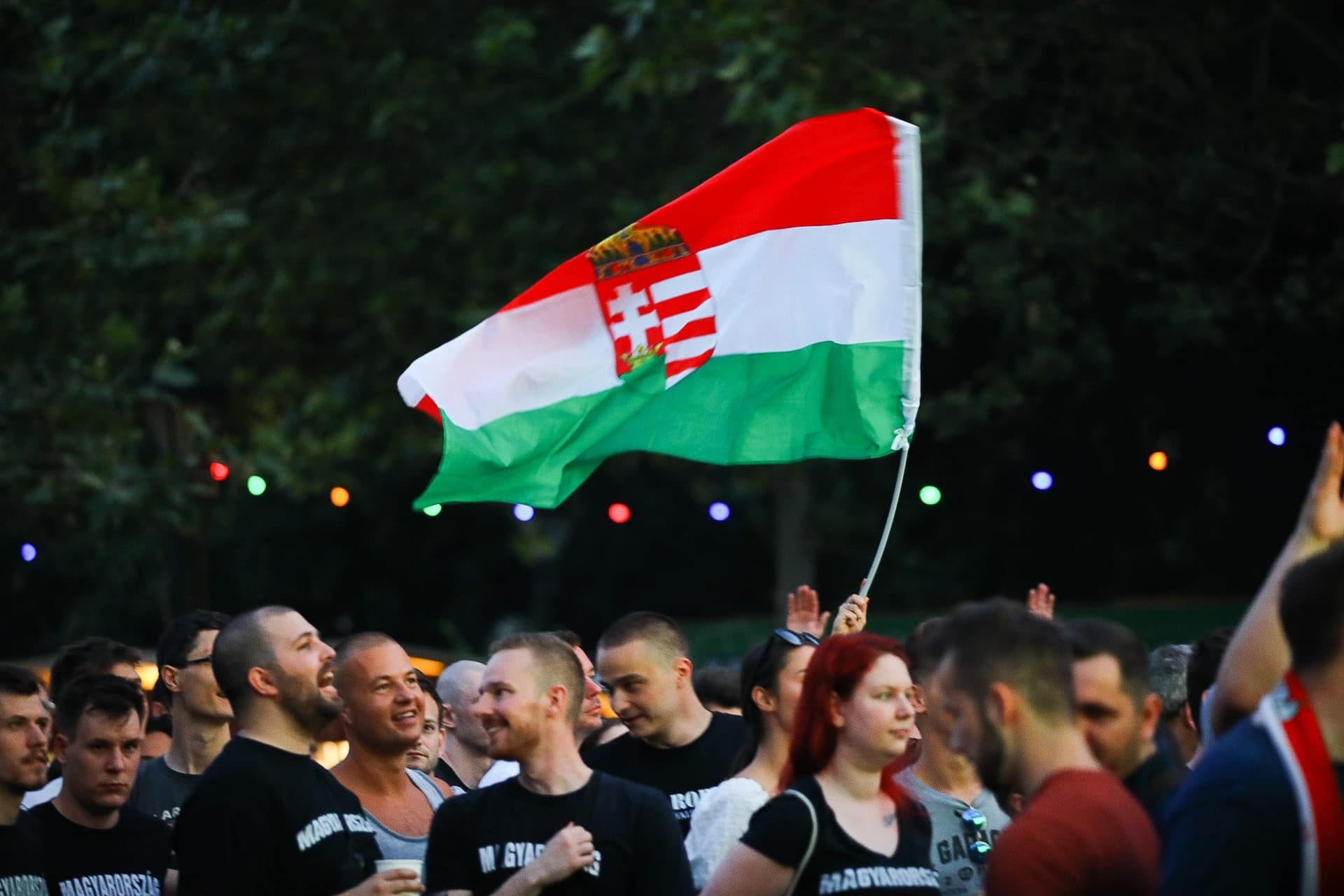 Szurkolók Szabadság tér