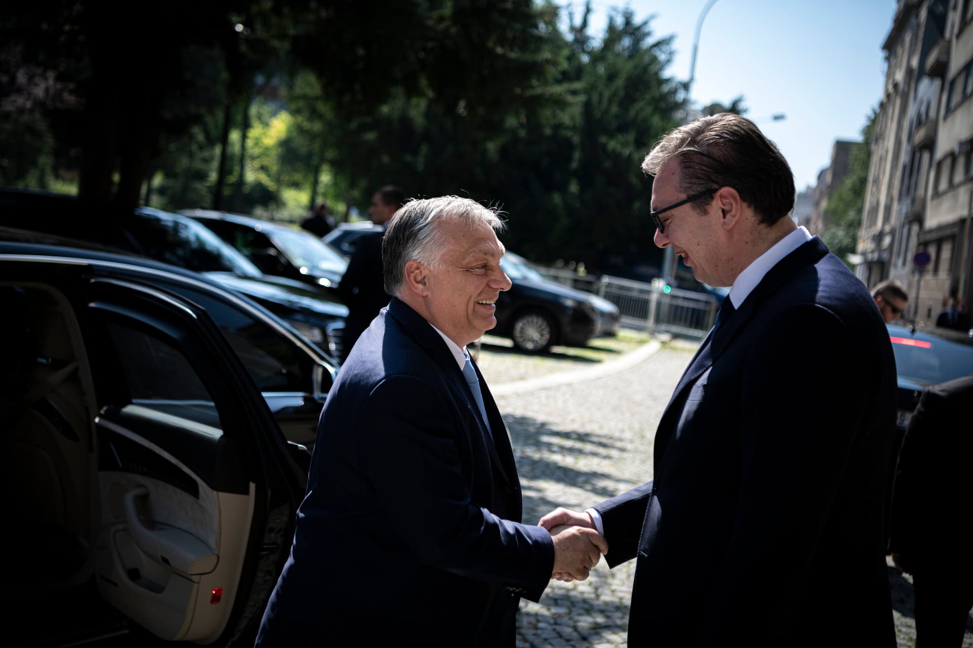 Orbán Viktor Belgrádban