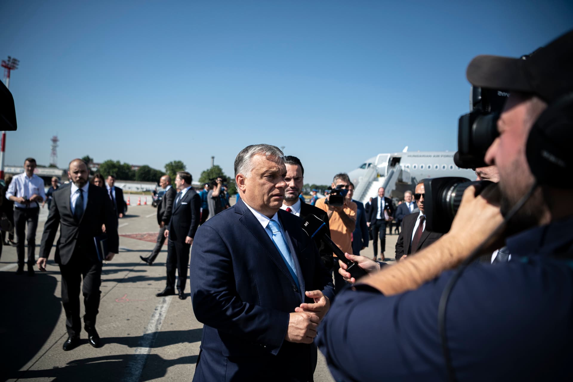 Orbán Viktor Belgrádban