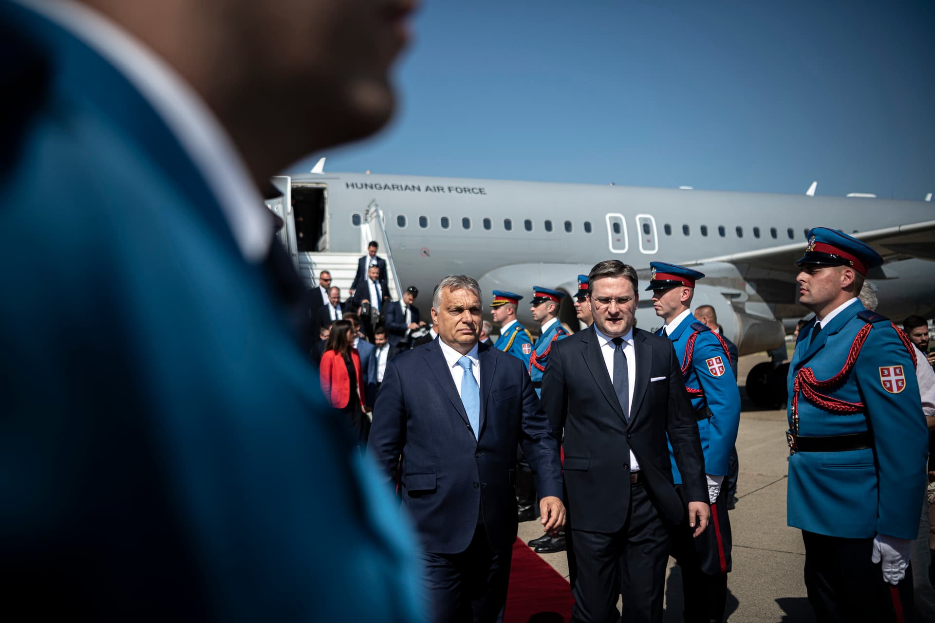 Orbán Viktor Belgrádban
