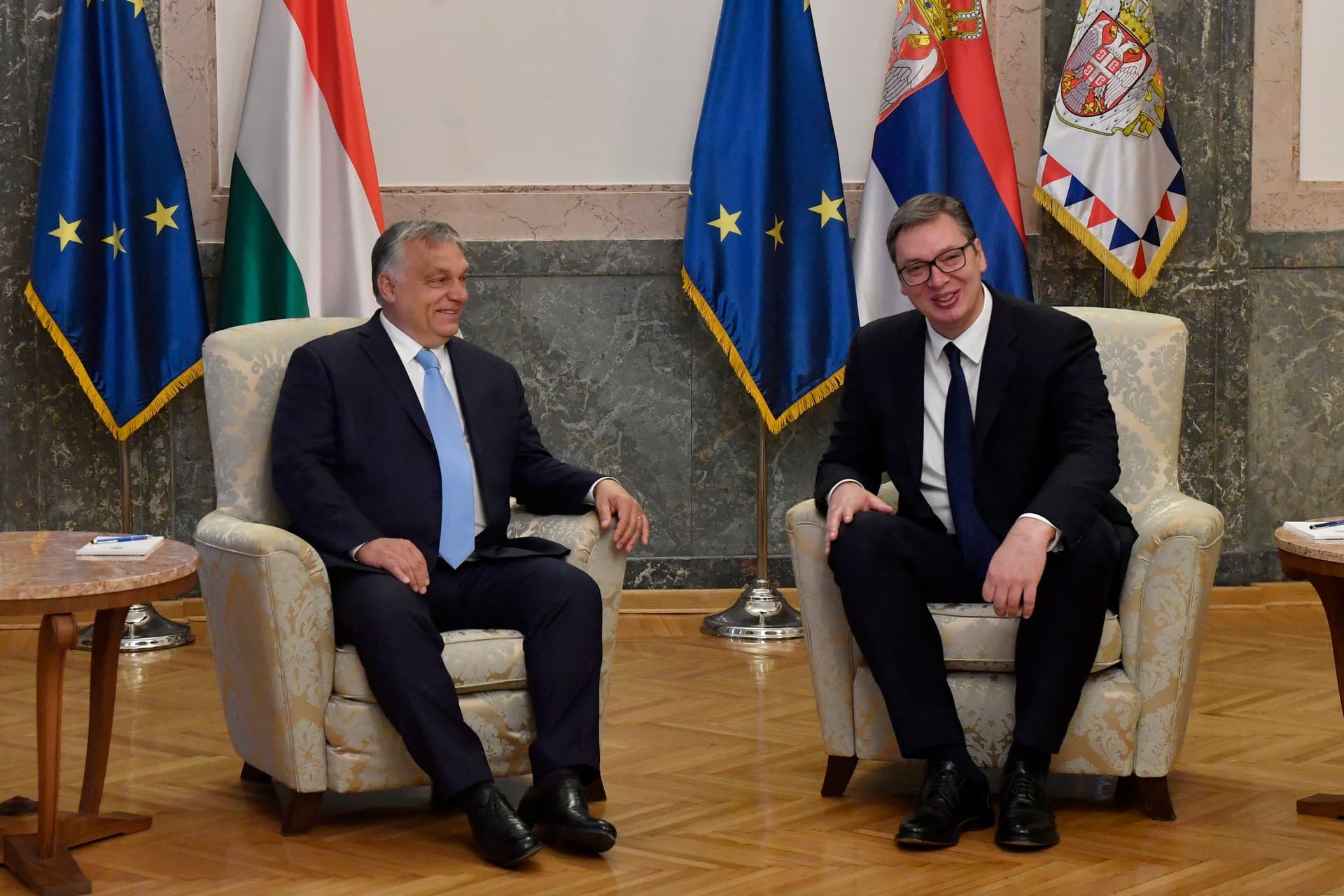 Orbán Viktor Belgrádban