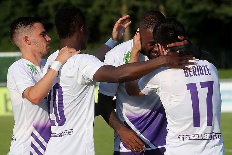 Idegenben is nyert és továbbjutott az Újpest a Konferencia-ligában
