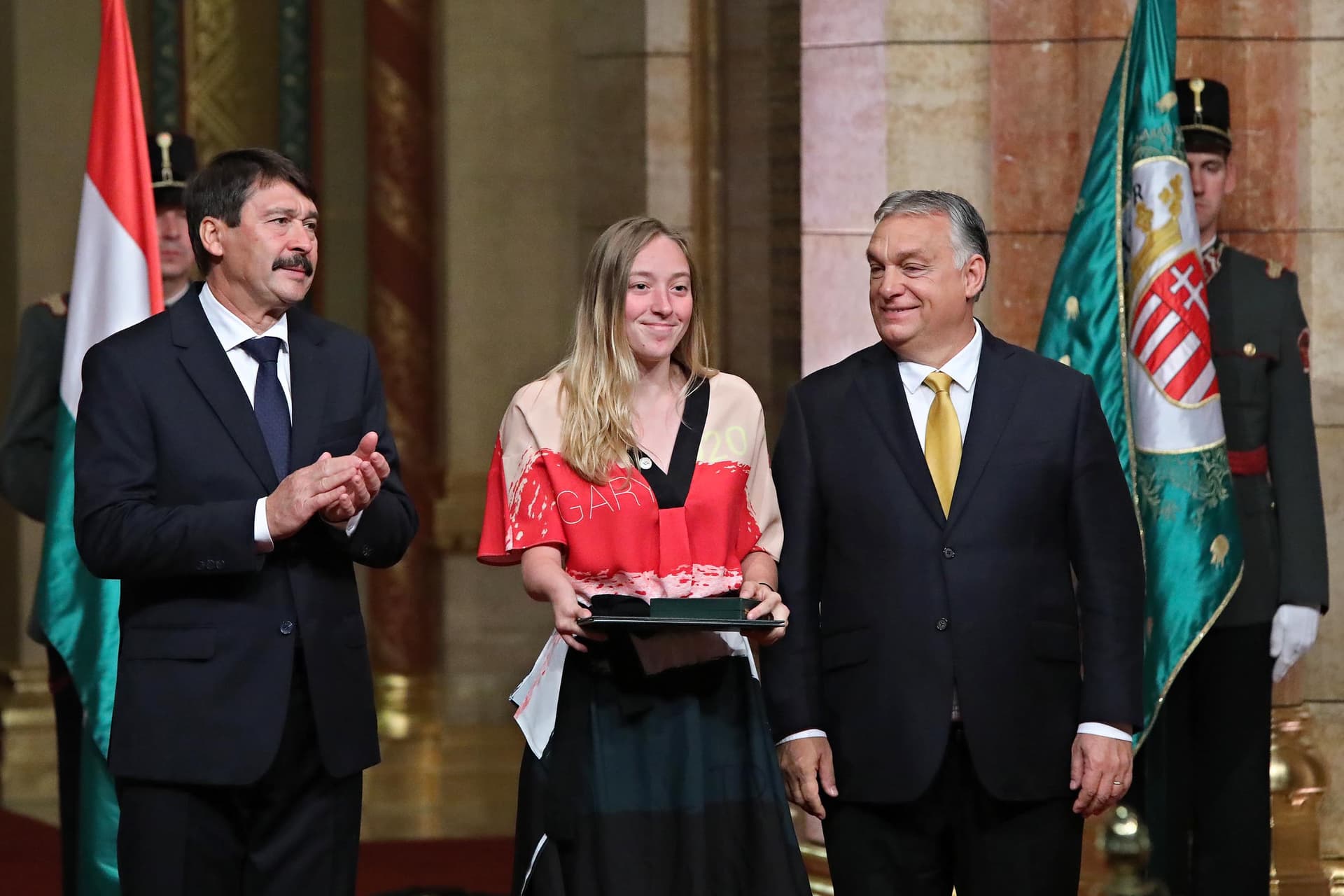 Olimpikonok kitüntetése