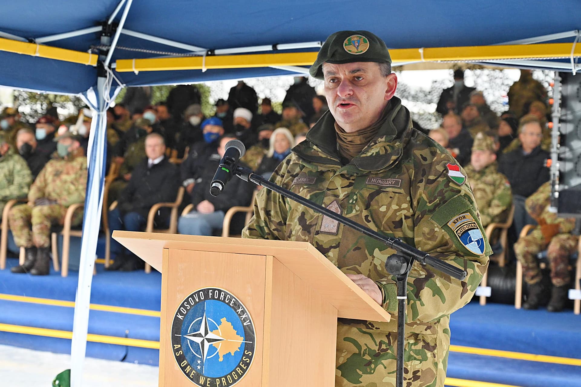 Első ízben magyar parancsnok a koszovói NATO-misszió élén