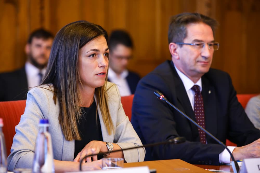 Varga Judit igazságügyi miniszter éves meghallgatása