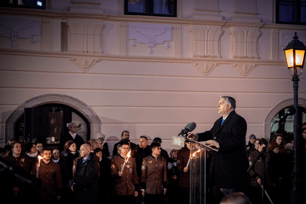 Orbán Viktor: Magyarország két tartóoszlopa a szabadság és a hazafiság