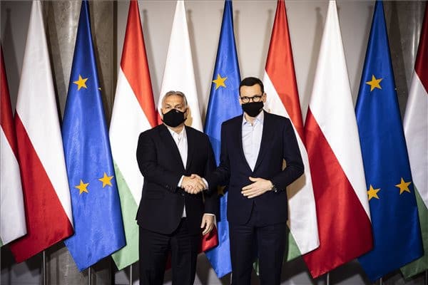Orbán Viktor, Mateusz Morawiecki