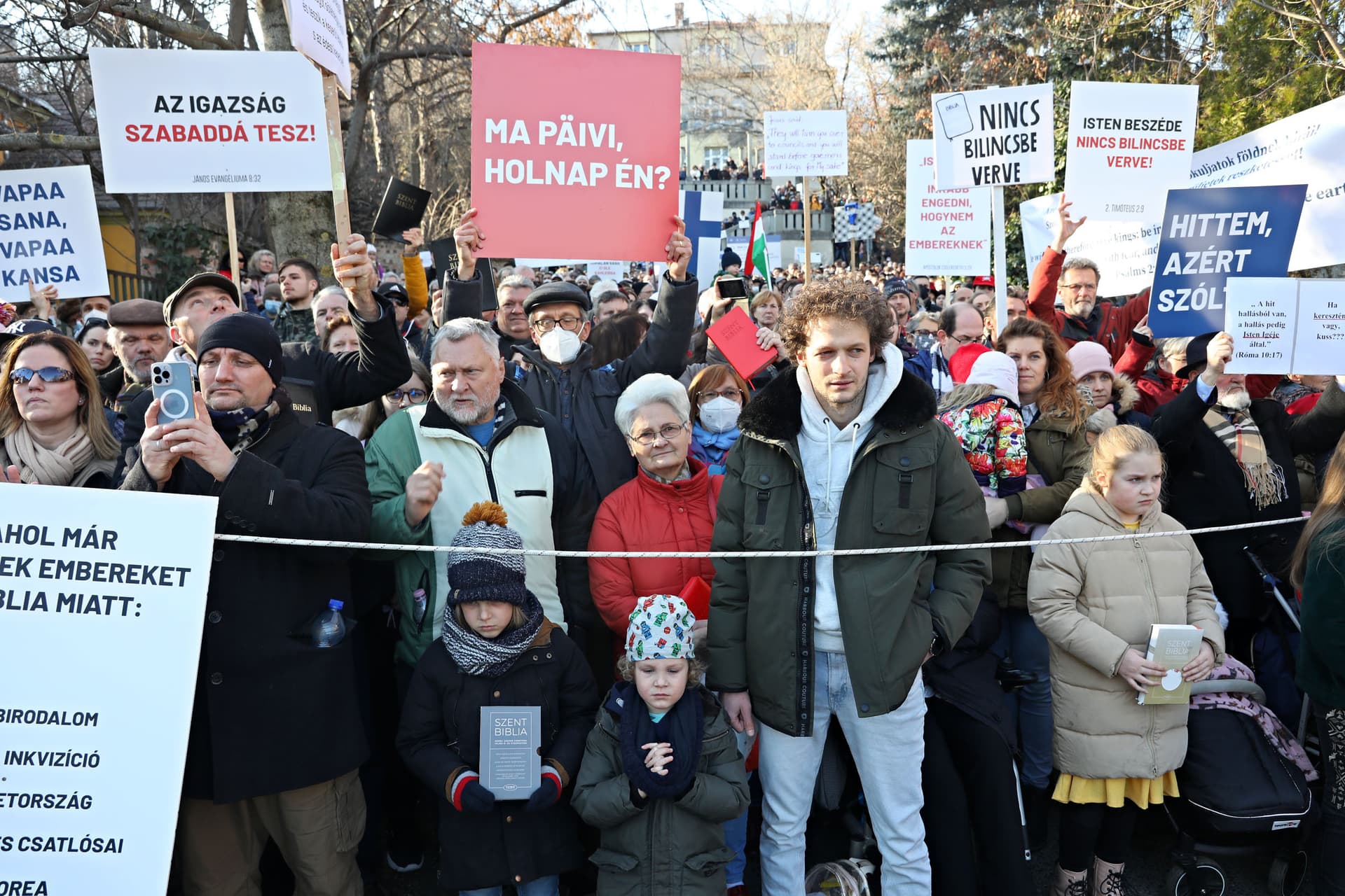 Päivi Räsänen mellett álltak ki Budapesten