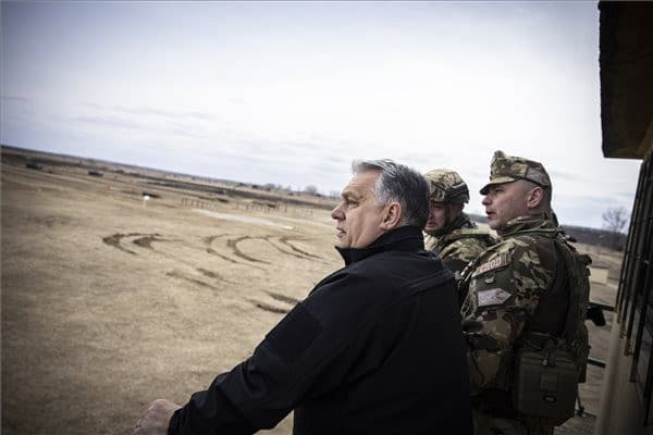 Orbán Viktor, határszemle