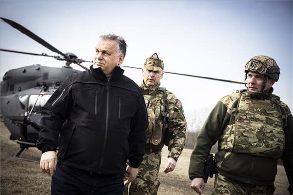 Orbán Viktor, határszemle