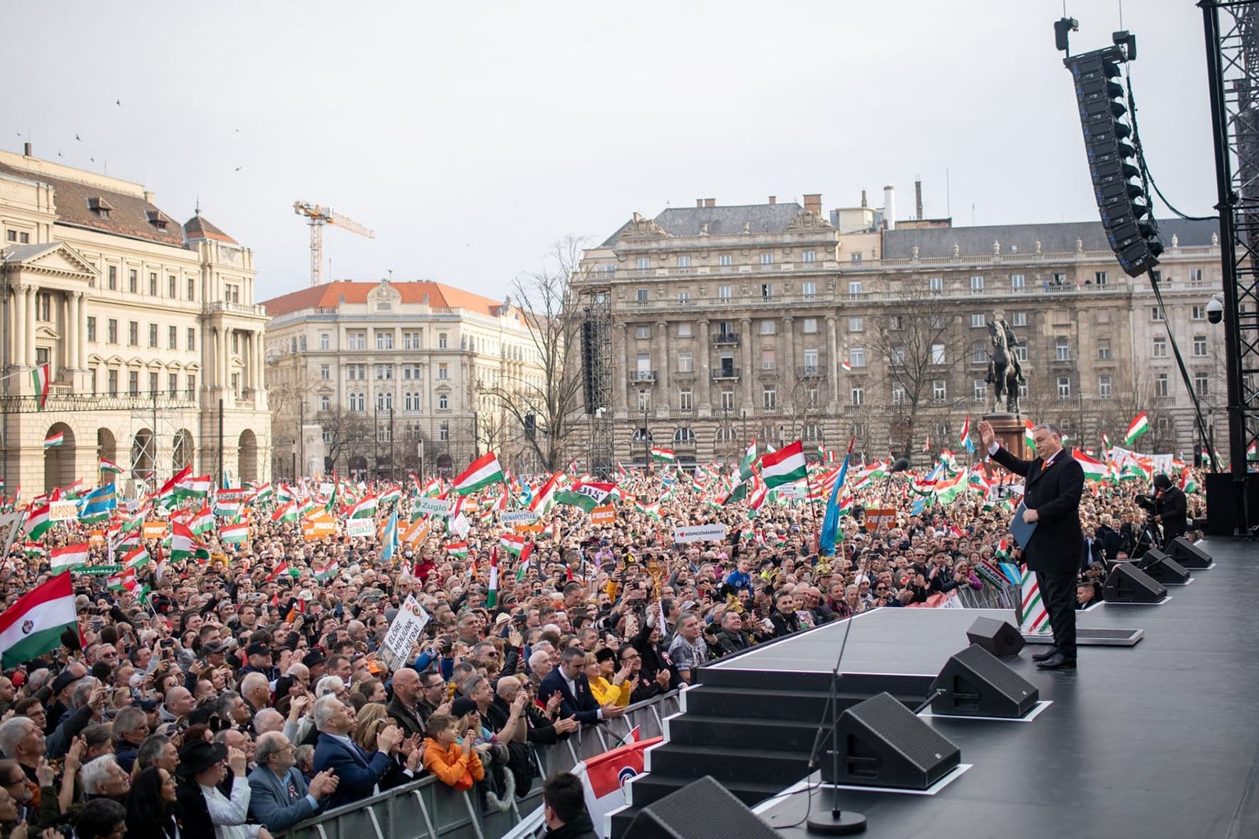 Orbán Viktor: Április 3-án fel, győzelemre!